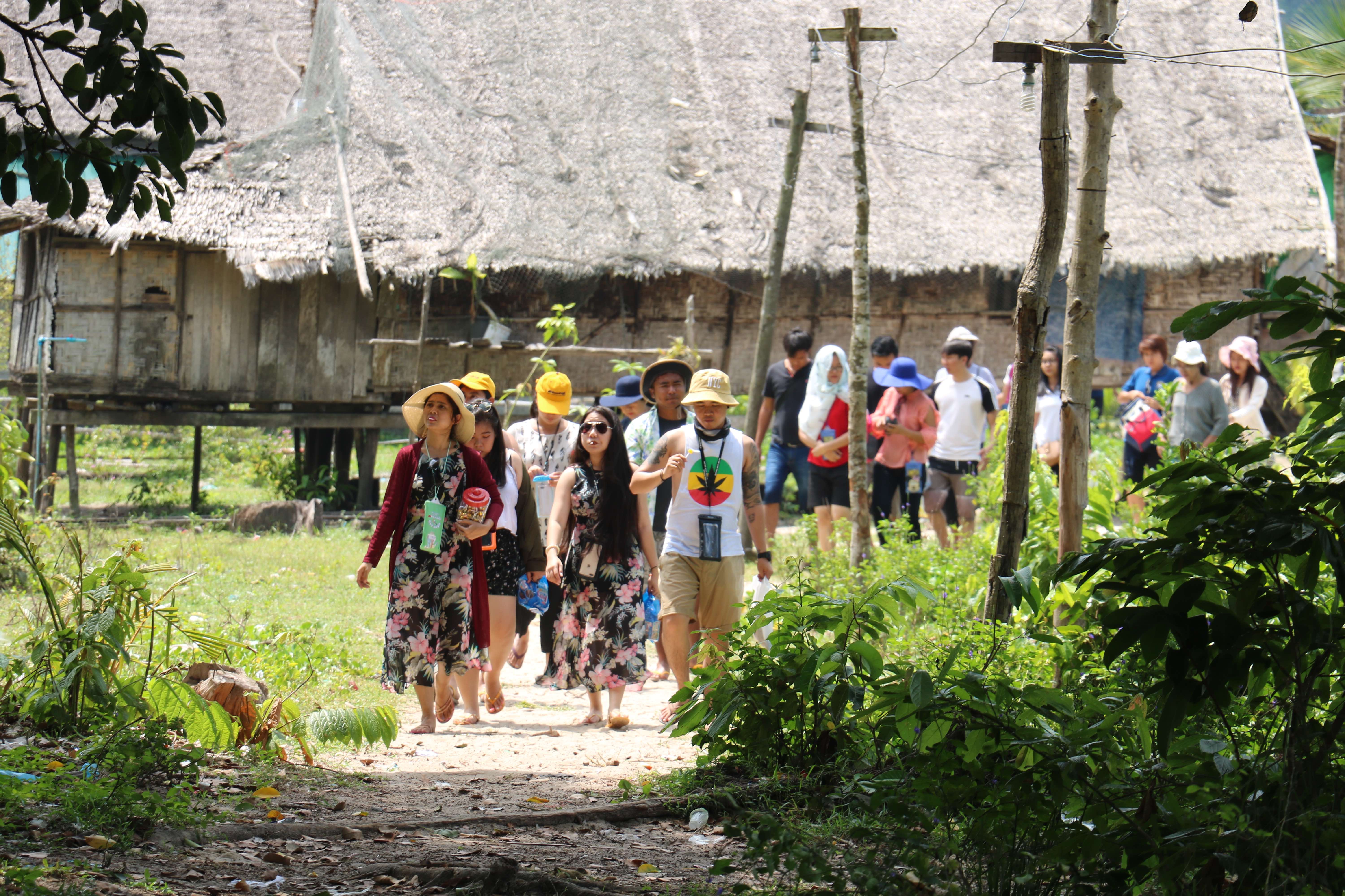 Moken village 
