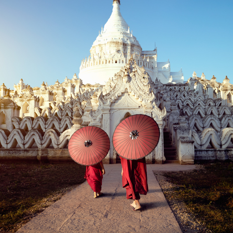 Myatheintan pagoda, Mingun,Mandalay